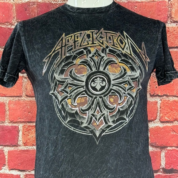 Affliction Men's Short Sleeve Graphic T-shirt - Size: Small -NWT - Picture 3 of 11